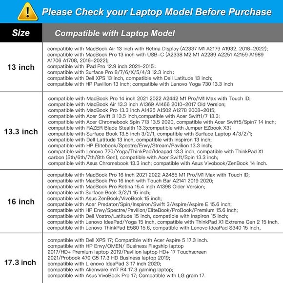 Protective Laptop Shoulder Bag Compatible with MacBook Air/Pro - Picture 6 of 6